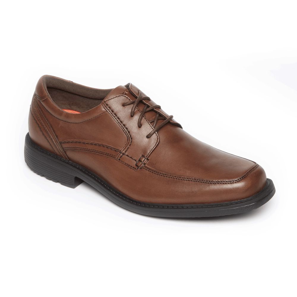 Rockport Canada Style Leader 2 Apron Toe - Mens Oxfords Brown (TGN749258)